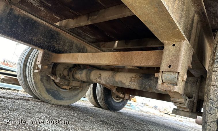 image for item OM9847 1989 CZ Engineering CZ18KT   equipment trailer