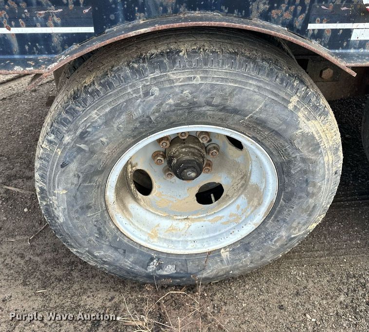 image for item OM9847 1989 CZ Engineering CZ18KT   equipment trailer