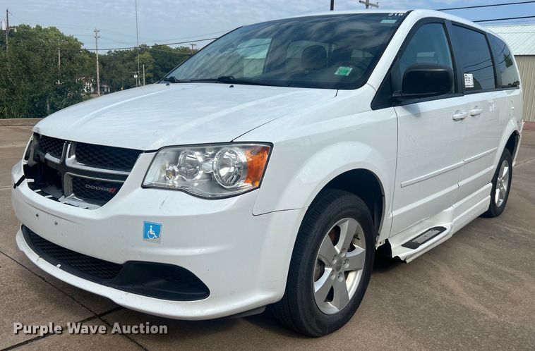 image for item DO6701 2016 Dodge Grand Caravan handicap accessible van