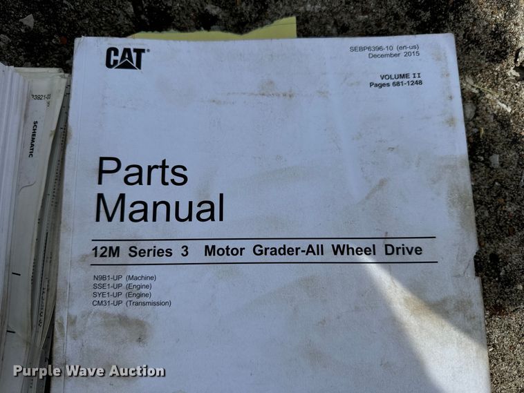 image for item DP6676 2016 Caterpillar  12M3 AWD motor grader