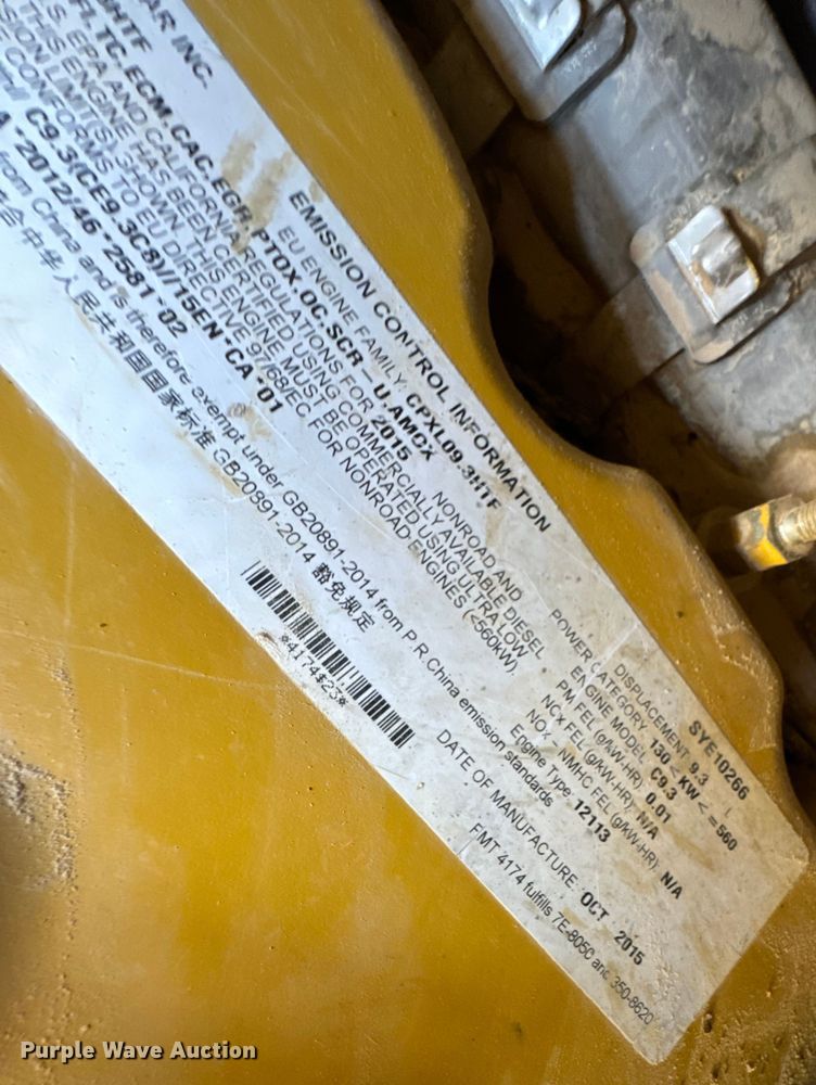 image for item DP6678 2016 Caterpillar  12M3 AWD motor grader