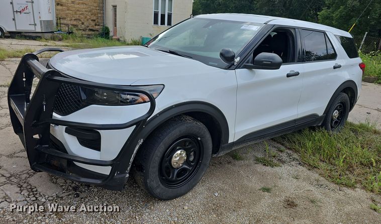 image for item DQ4617 2020 Ford Explorer Police Interceptor  SUV