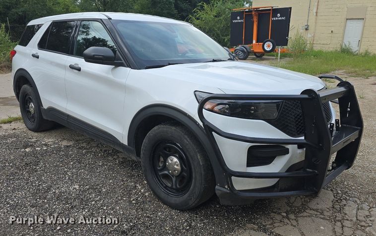 image for item DQ4617 2020 Ford Explorer Police Interceptor  SUV