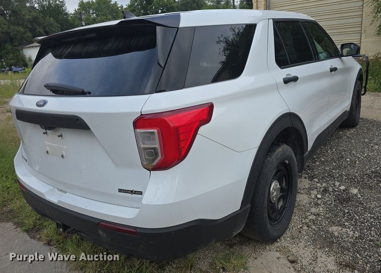 image for item DQ4617 2020 Ford Explorer Police Interceptor  SUV