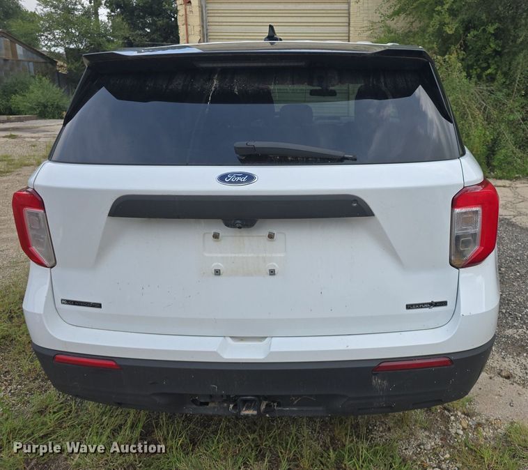 image for item DQ4617 2020 Ford Explorer Police Interceptor  SUV