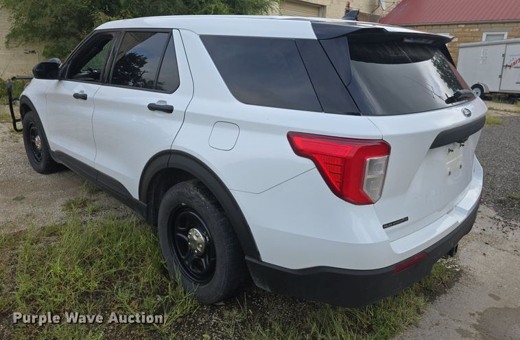 image for item DQ4617 2020 Ford Explorer Police Interceptor  SUV