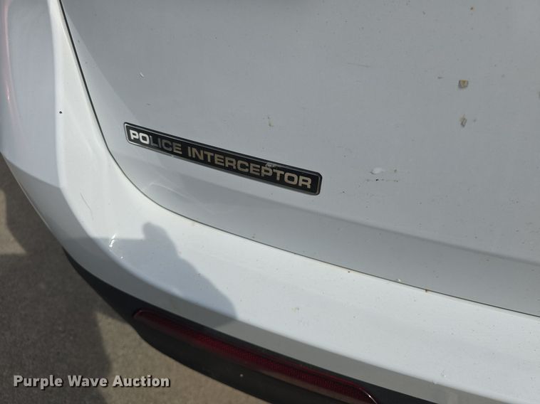 image for item DQ4617 2020 Ford Explorer Police Interceptor  SUV