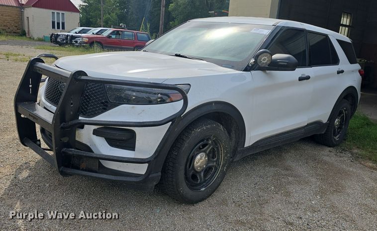 image for item DQ4618 2020 Ford Explorer Police Interceptor  SUV