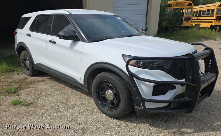 image for item DQ4618 2020 Ford Explorer Police Interceptor  SUV