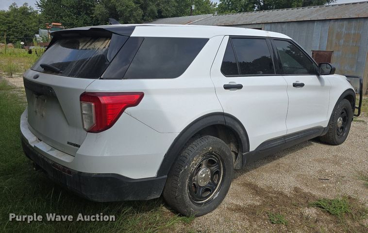 image for item DQ4618 2020 Ford Explorer Police Interceptor  SUV
