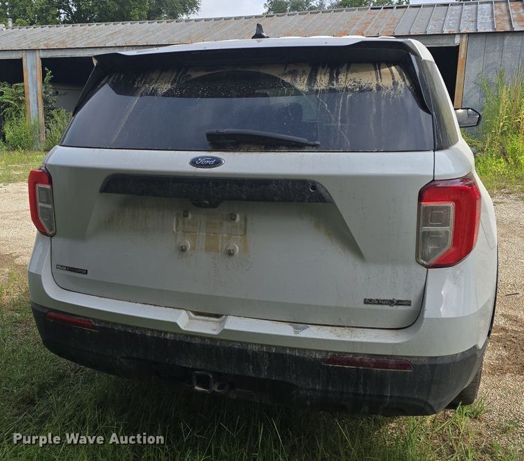 image for item DQ4618 2020 Ford Explorer Police Interceptor  SUV