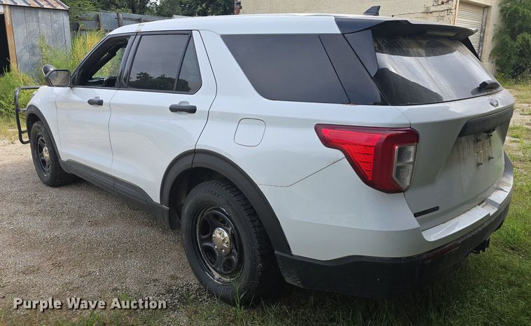 image for item DQ4618 2020 Ford Explorer Police Interceptor  SUV