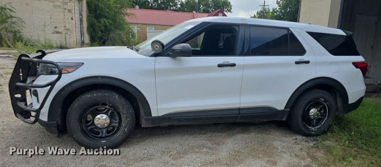image for item DQ4618 2020 Ford Explorer Police Interceptor  SUV