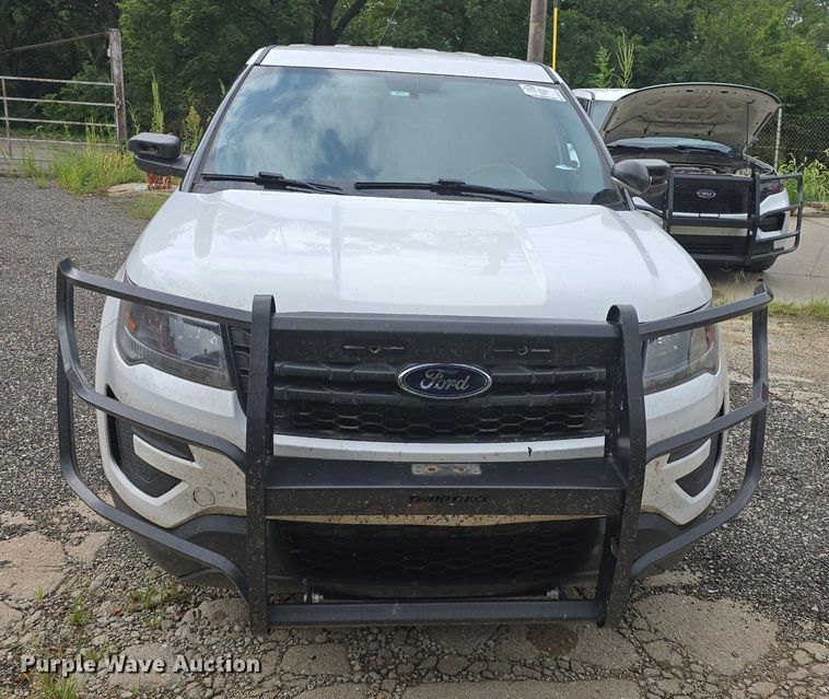 image for item DQ4619 2018 Ford Explorer Police Interceptor  SUV