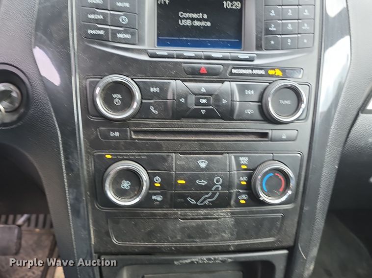 image for item DQ4619 2018 Ford Explorer Police Interceptor  SUV