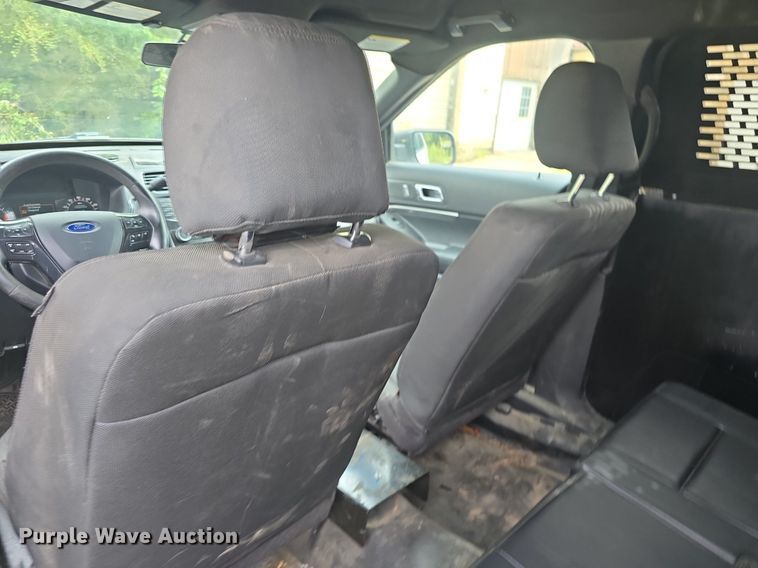 image for item DQ4619 2018 Ford Explorer Police Interceptor  SUV