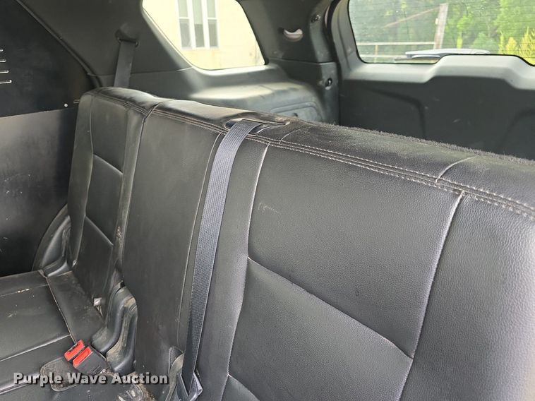image for item DQ4619 2018 Ford Explorer Police Interceptor  SUV