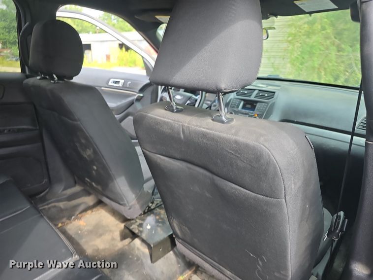 image for item DQ4619 2018 Ford Explorer Police Interceptor  SUV