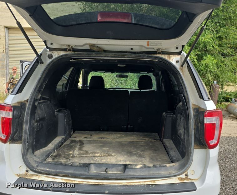 image for item DQ4619 2018 Ford Explorer Police Interceptor  SUV