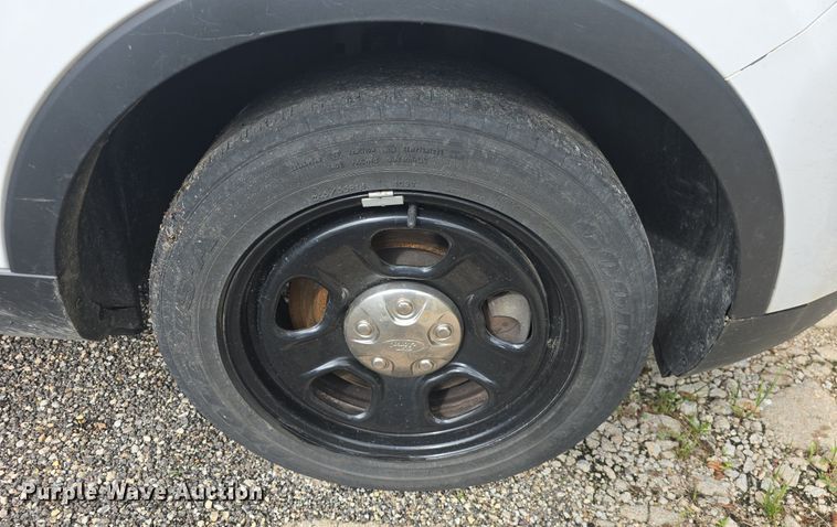 image for item DQ4619 2018 Ford Explorer Police Interceptor  SUV