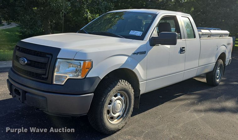 image for item DQ5154 2014 Ford F150  SuperCab pickup truck