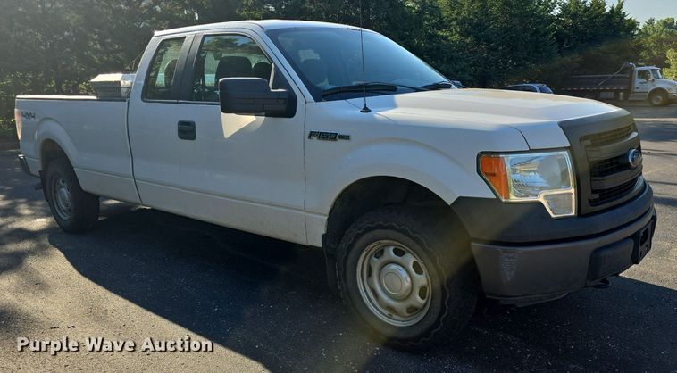 image for item DQ5154 2014 Ford F150  SuperCab pickup truck