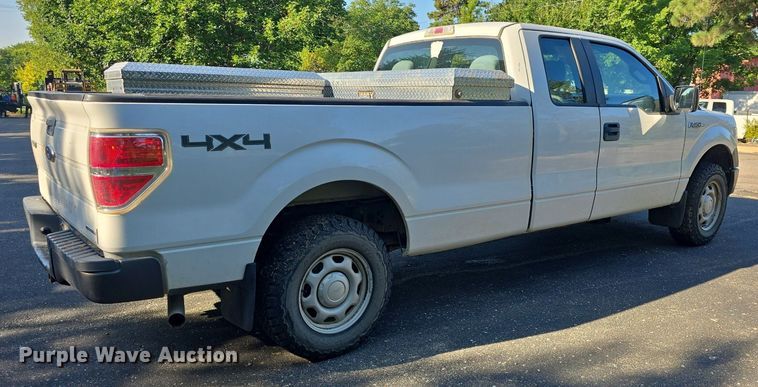 image for item DQ5154 2014 Ford F150  SuperCab pickup truck