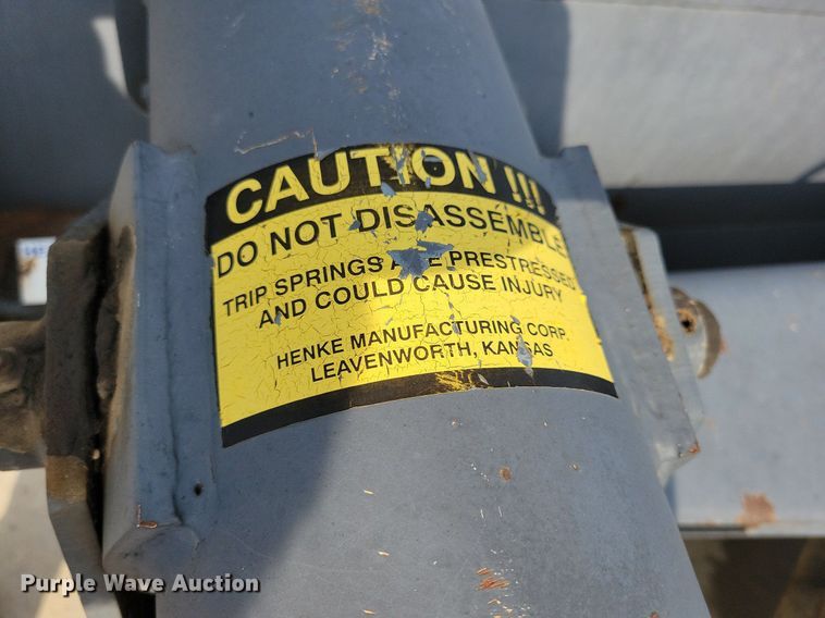 image for item DR4447 Henke snow plow