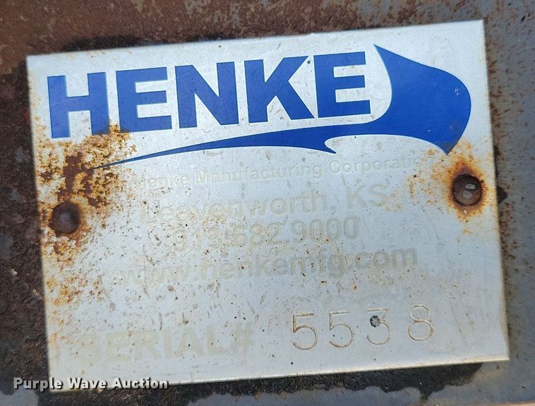 image for item DR4447 Henke snow plow