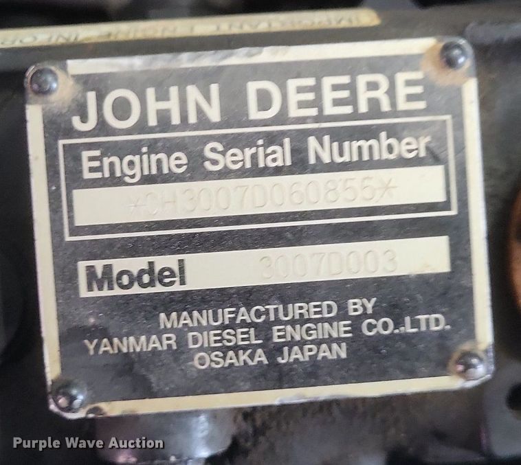 image for item DR4956 2002 John Deere  Gator utility vehicle