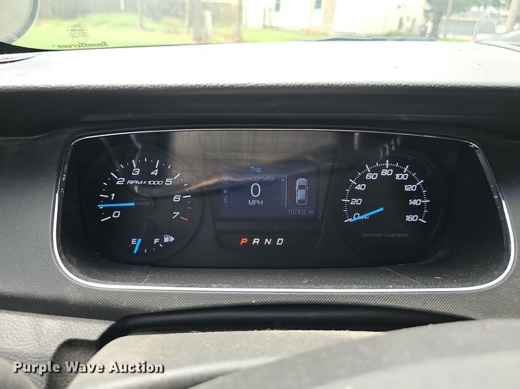 image for item DS4718 2016 Ford Taurus Police Interceptor 