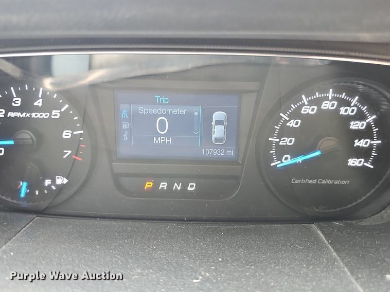 image for item DS4718 2016 Ford Taurus Police Interceptor 