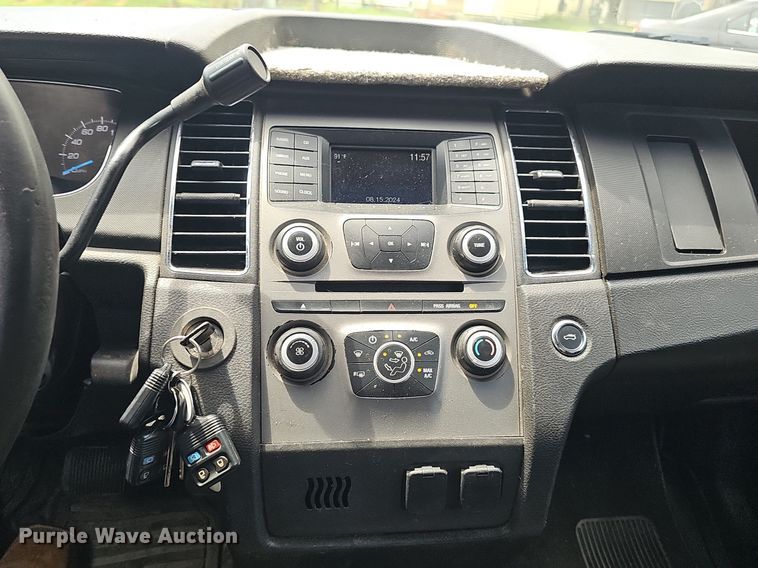 image for item DS4718 2016 Ford Taurus Police Interceptor 