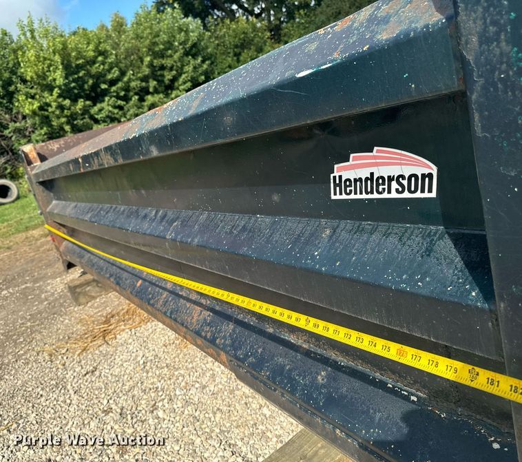 image for item DW2285 Henderson XD X 16X36 dump bed