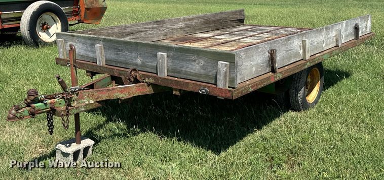 image for item DX1057 Shop built utility trailer