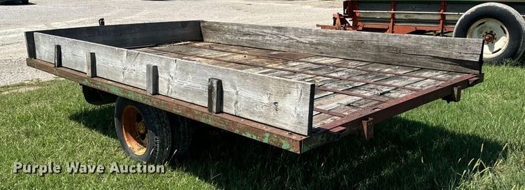 image for item DX1057 Shop built utility trailer