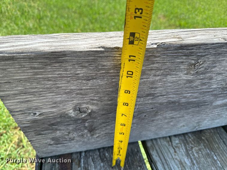 image for item DX1057 Shop built utility trailer