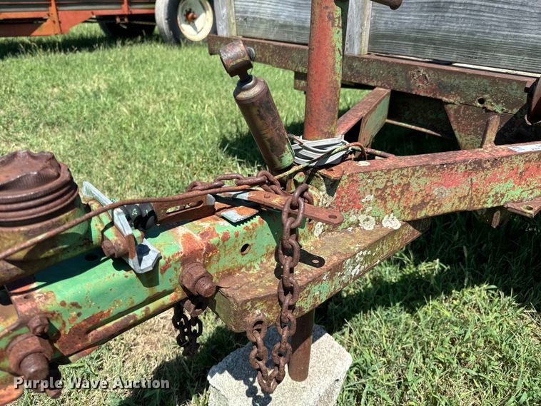 image for item DX1057 Shop built utility trailer