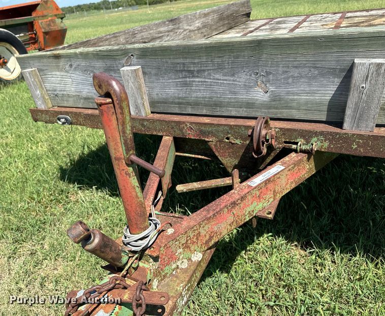 image for item DX1057 Shop built utility trailer