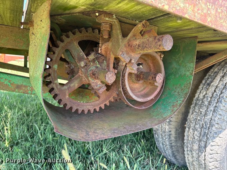 image for item DX1057 Shop built utility trailer