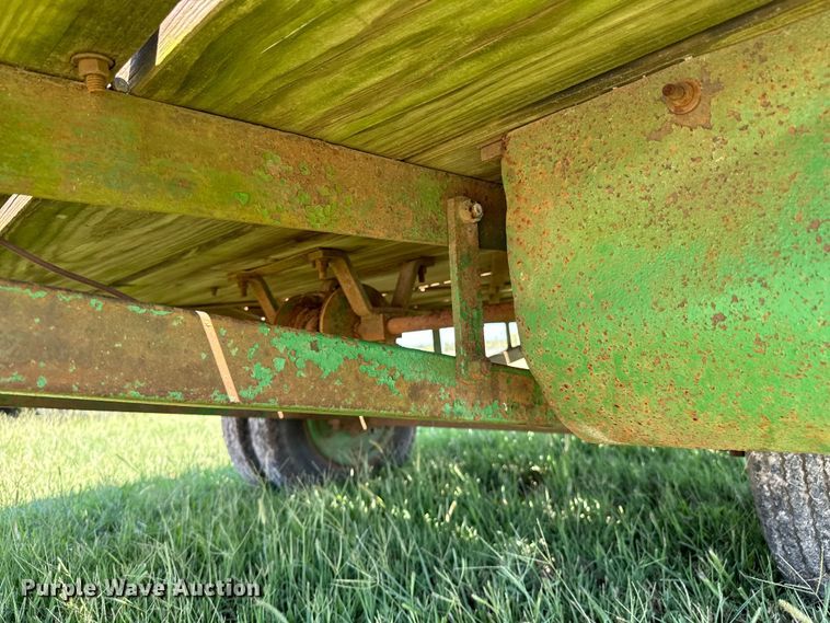 image for item DX1057 Shop built utility trailer