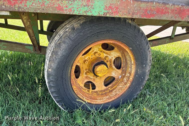 image for item DX1057 Shop built utility trailer