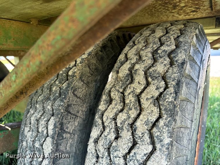 image for item DX1057 Shop built utility trailer