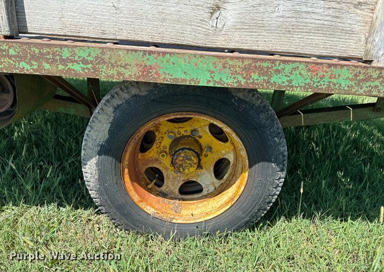 image for item DX1057 Shop built utility trailer