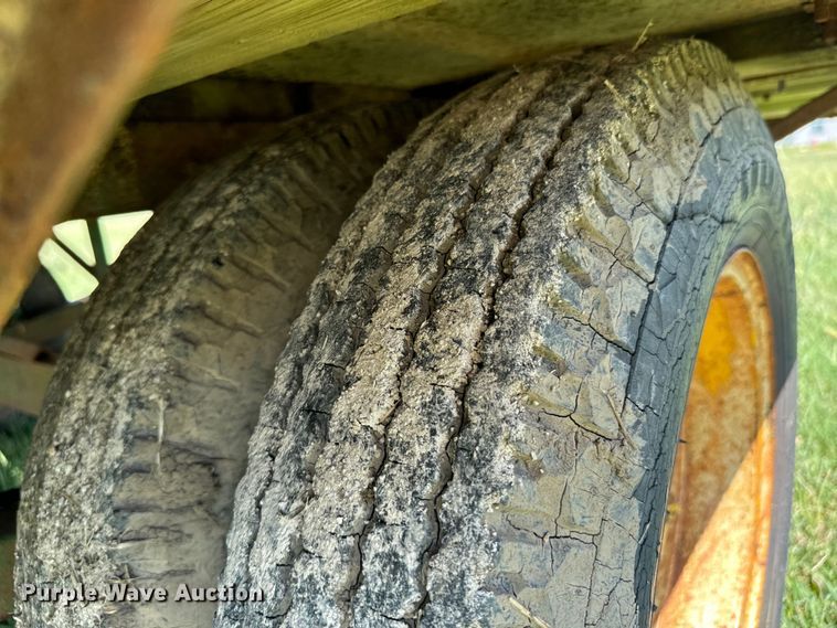 image for item DX1057 Shop built utility trailer