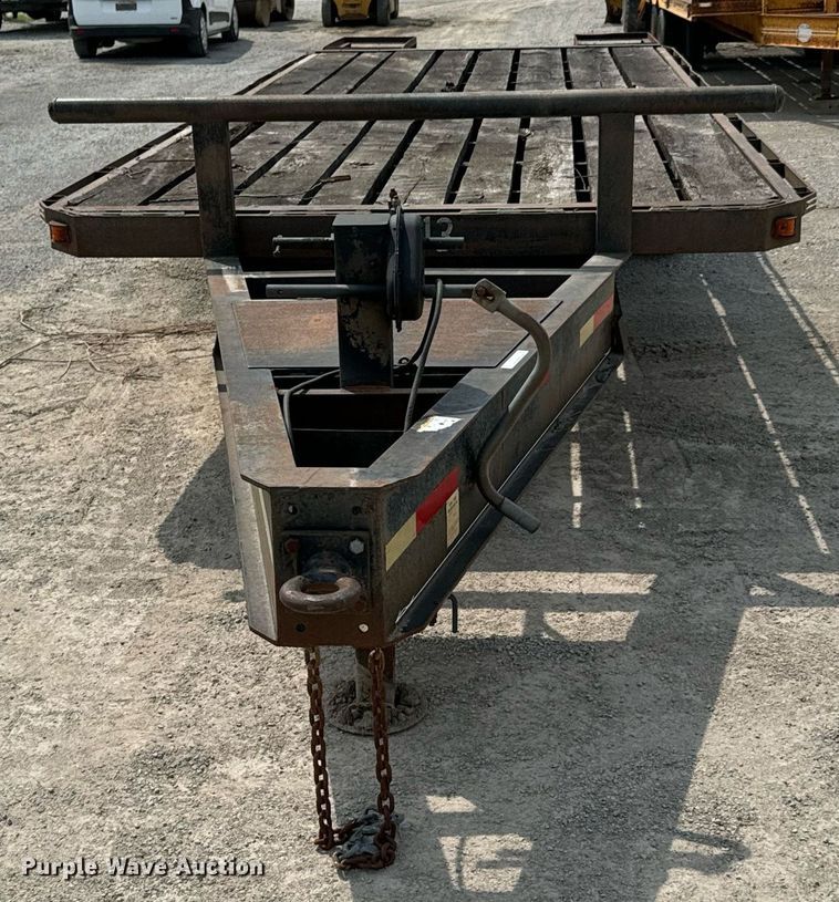 image for item DX1115 1996 Coose Trailer Mfg. equipment trailer