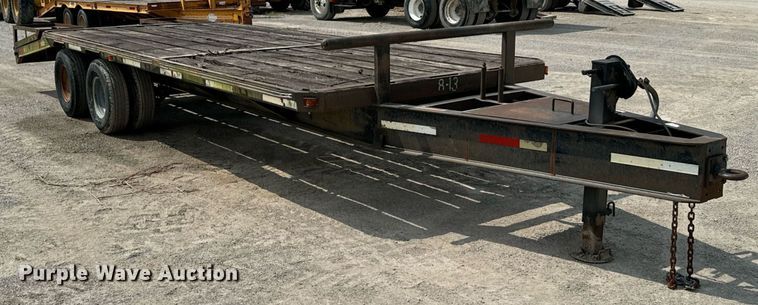 image for item DX1115 1996 Coose Trailer Mfg. equipment trailer