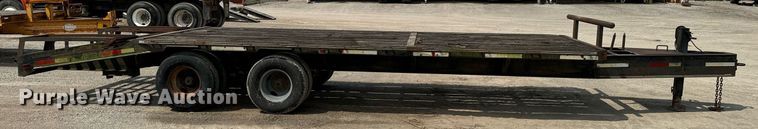 image for item DX1115 1996 Coose Trailer Mfg. equipment trailer