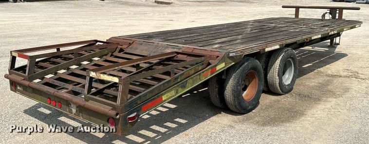 image for item DX1115 1996 Coose Trailer Mfg. equipment trailer