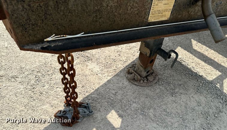 image for item DX1115 1996 Coose Trailer Mfg. equipment trailer